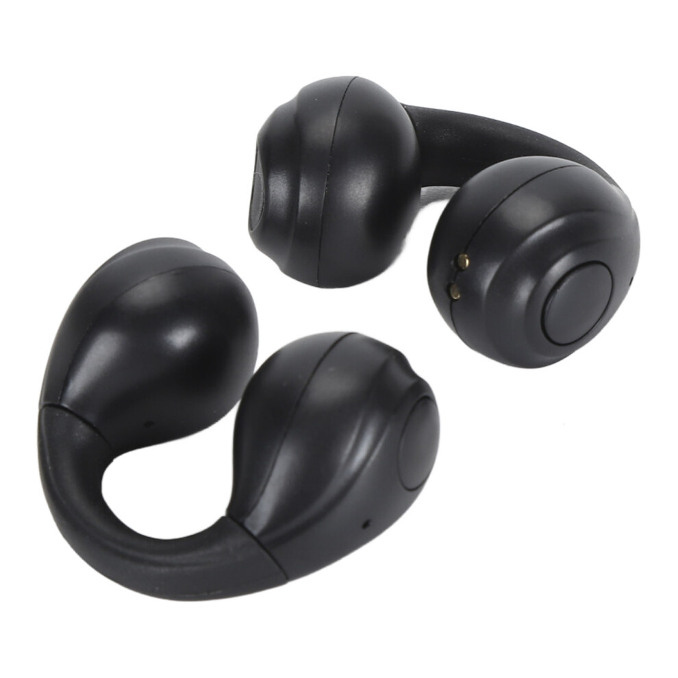 Wireless Open Ear Headphones, Waterproof, Noise Canceling, Bluetooth 5.3, 4-5H Playback Black 8441331694780