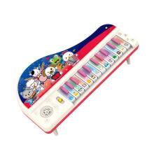 Pianola giocattolo a tema cartone animato, 3xAA, Multicolore, Dimensione: Piccola