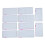 10pcs Knitting Punch Card for Silver Reed Pattern Maker Plastic Flower Cards 2