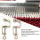 Sturdy Knitting Machine Table Clamps 2 Pack Replacement for KR830 KR840 KR850 4