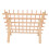 60 Spools Wooden Wall Mount Thread Rack, Sewing & Embroidery Stand 15