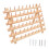 60 Spools Wooden Wall Mount Thread Rack, Sewing & Embroidery Stand 3