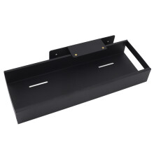 Organizador de gabinete extraíble - acero al carbono, negro S