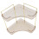 Succinite 2-Tier-Eck-Organizer 29,5 x 21 x 34,5 x 5 cm 1