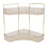 Succinite 2-Tier-Eck-Organizer 29,5 x 21 x 34,5 x 5 cm 3