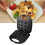 750W Double Sided Waffle Maker with Adjustable Temp, Stainless Steel 14