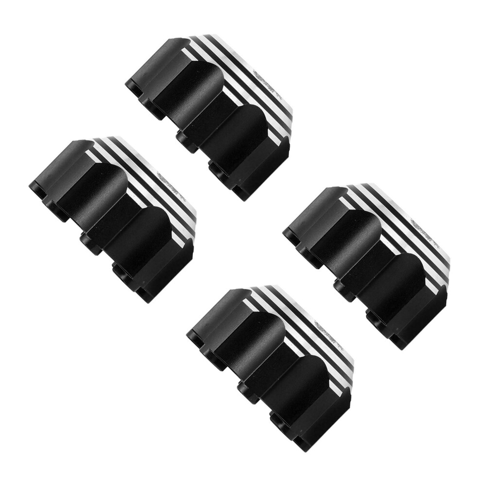 8X32 To 17Mm Hex Adapters Aluminum Alloy For 8X32 3.8In Wheels Black 8741331700826