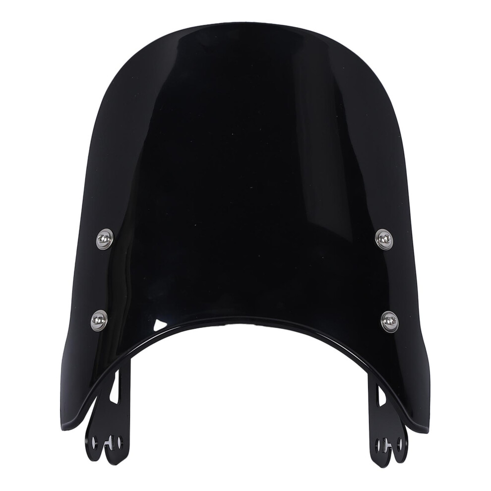 Motorcycle Windscreen Deflector For Hunter 350 2022-2024 Pc Iron Black 6931331701684
