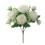 (White) Artificial Peony Silk Flower Home Decor With Elegant Wedding Design Celebration 1