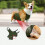 Pañal para perro verde M protección total impermeable 5