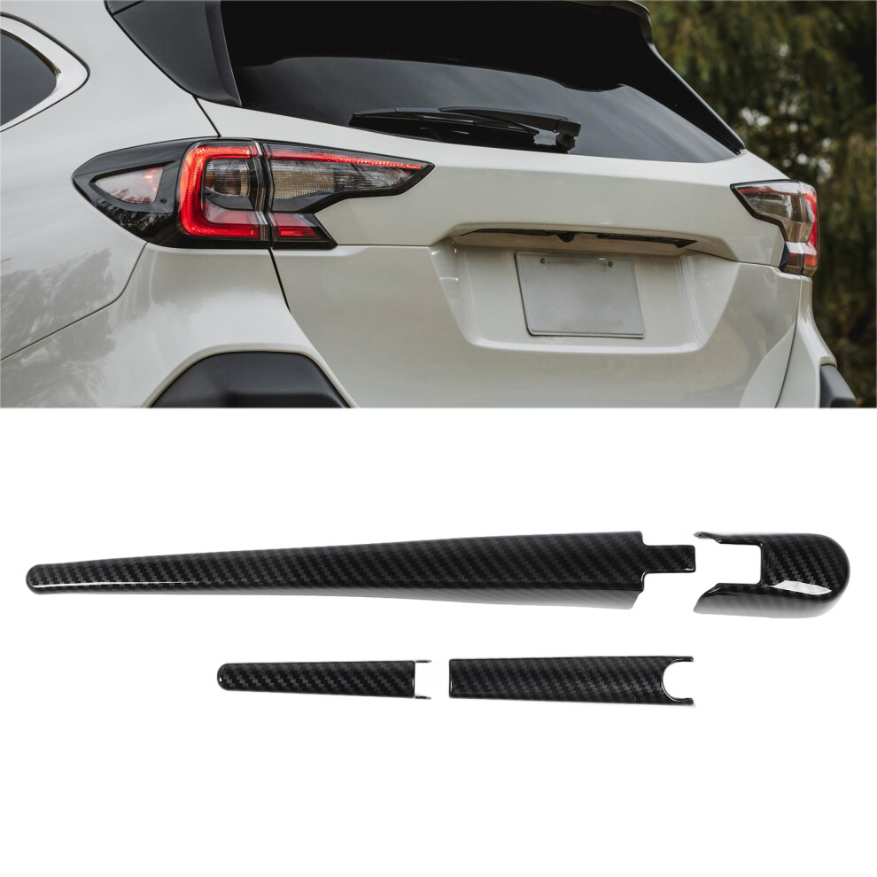 Rear Window Wiper Cover Carbon Fiber For Subaru Outback Bt 2020-2023 7671331707512