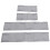 Toddler Bed Rail Guard, Tall Grey Side Railing, 132x24.5cm 3