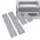 Toddler Bed Rail Guard, Tall Grey Side Railing, 132x24.5cm 14