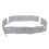 Toddler Bed Rail Guard, Tall Grey Side Railing, 132x24.5cm 15