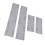 Toddler Bed Rail Guard, Tall Grey Side Railing, 132x24.5cm 11