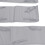 Toddler Bed Rail Guard, Tall Grey Side Railing, 132x24.5cm 8