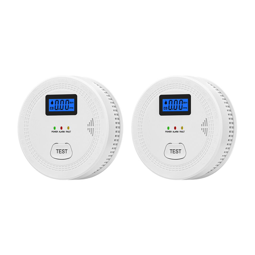 Dual Smoke & Co Alarm With Sound Light Sensor, 10.7Cm 9341331712028