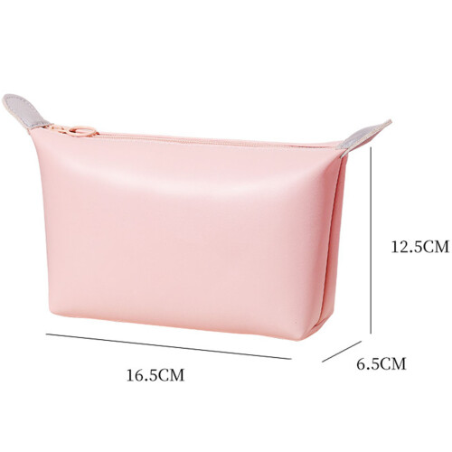Große PU-Leder-Schminktasche, wasserdicht 1