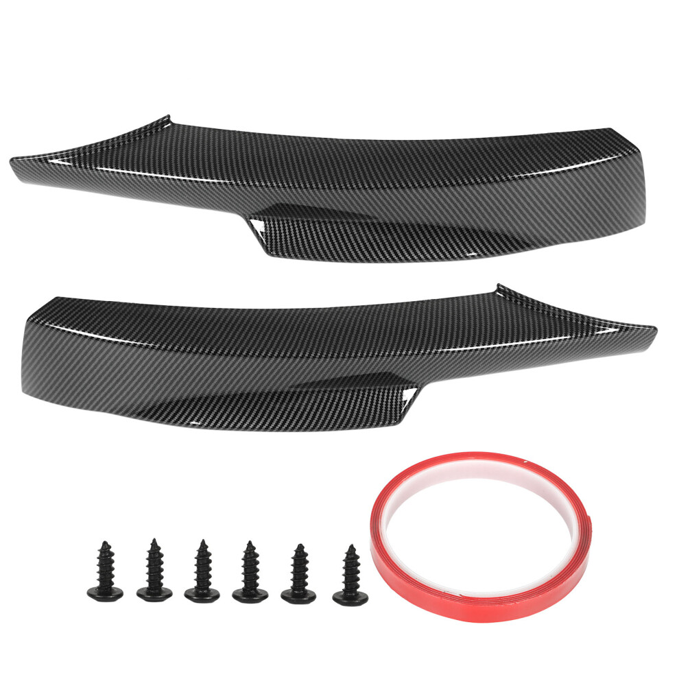 Front Bumper Lips Bumper Corner Spoiler Splitters 9121376094255