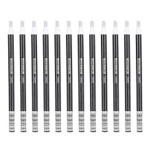 12Pcs Paper‑Wrapped Eraser Highlight Soft
