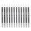 12Pcs Paper‑Wrapped Eraser Highlight Soft 1