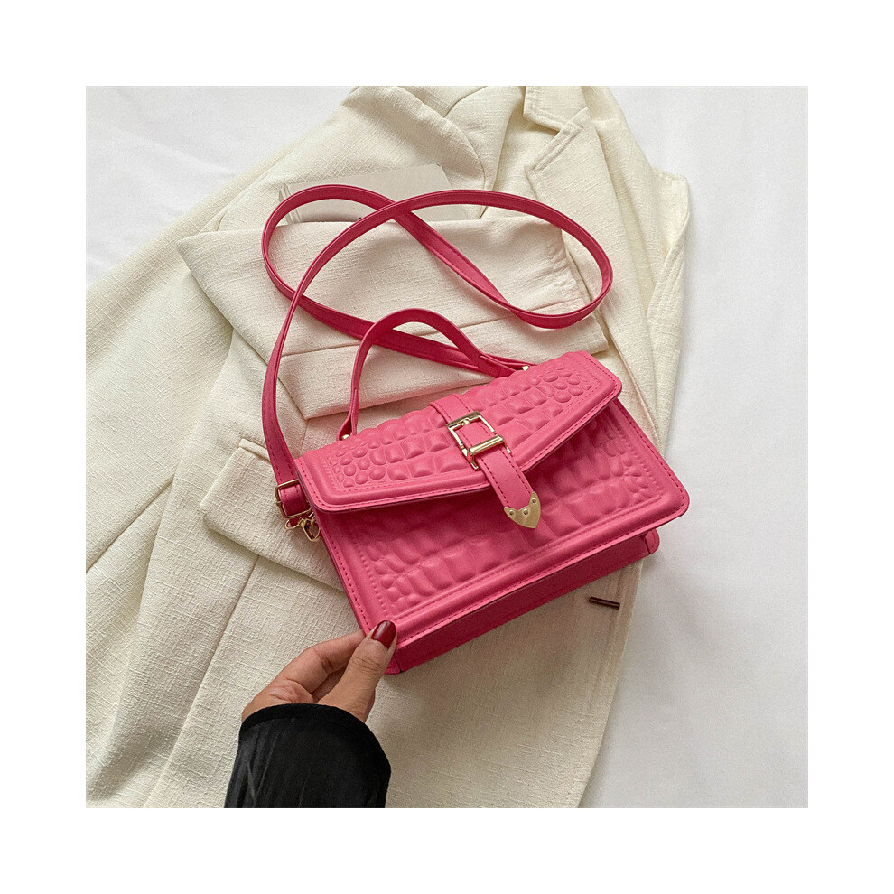 (Pink) Modern Minimalistic Handbag For Women Perfect For Casual Outings With Magnetic Closure Chic-image-OPC-PJB5HNC-NEW