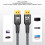 DisplayPort 2.1 Kabel 5 m Silber, 40 Gbps, 16K 30 Hz 10
