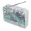 Auto-Reverse Durchsichtige Kassette MP3-Konverter 3,5 mm 16