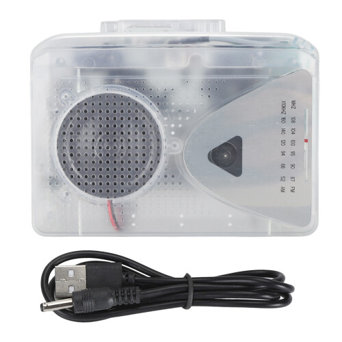 Auto-Reverse Durchsichtige Kassette MP3-Konverter 3,5 mm 1