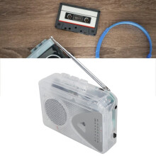 Auto-Reverse Durchsichtige Kassette MP3-Konverter 3,5 mm