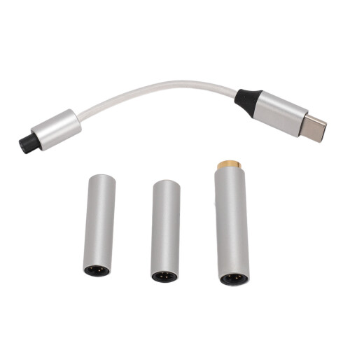 CX31988 USB-C zu 2,5/3,5/4,4 mm Audio-Adapter 32 Bit 1