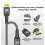 DisplayPort 2.1-Kabel 40 Gbps 1,5 m Schwarz HDR 8
