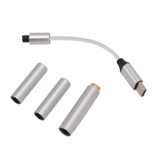 CX31988 USB-C zu 2,5/3,5/4,4 mm Audio-Adapter 32 Bit