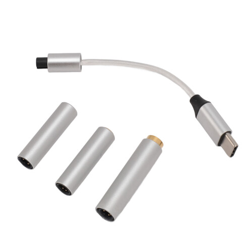 CX31988 USB-C zu 2,5/3,5/4,4 mm Audio-Adapter 32 Bit