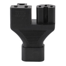 IEC320 C14-C13 & 5-15R Netzadapter 10-15A Kupfer