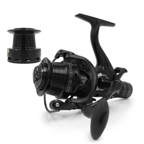 9+1BB Dual Brake Spinning Reel 5.2:1 Line Capacity 8-18 lbs 2