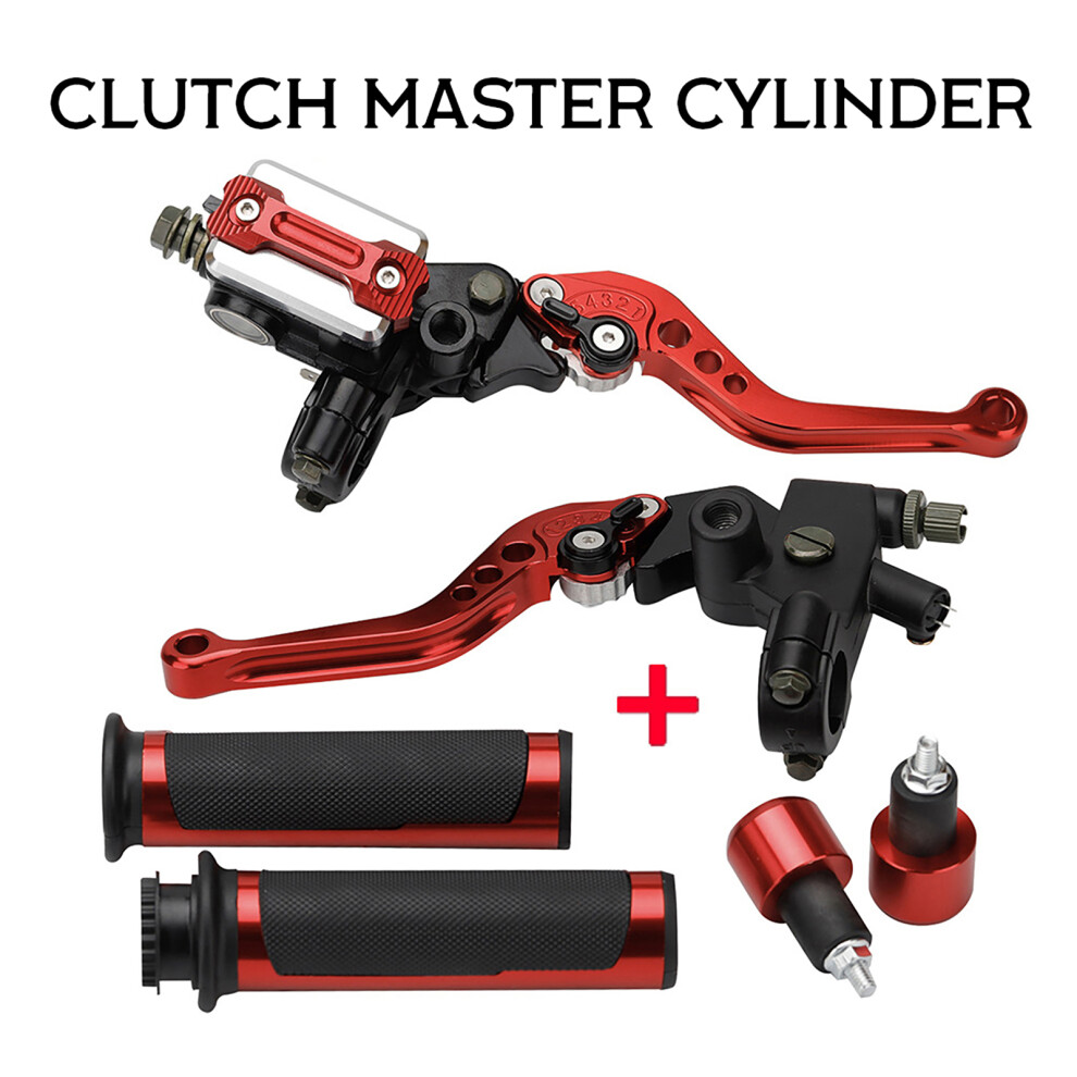 Motorcycle Handlebar Brake Clutch Levers 22Mm Adjustable Aluminum Alloy Set 5001331720471