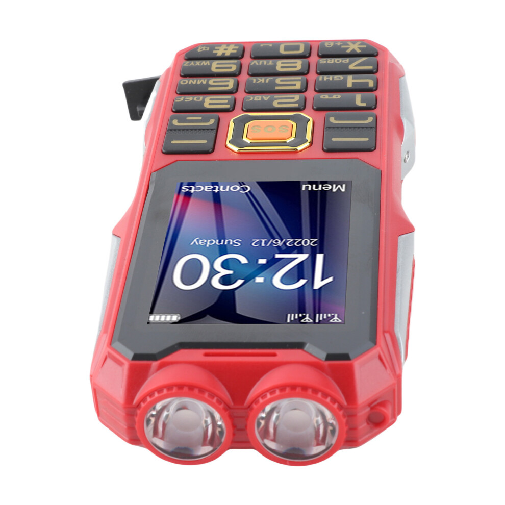 4G Rugged Senior Cell 2.6" Screen 16800Mah Dual Sim Led Flashlight New 4401331721903