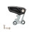 Protector de cadena tipo E de aluminio 26T-36T 6x6x3cm negro 3