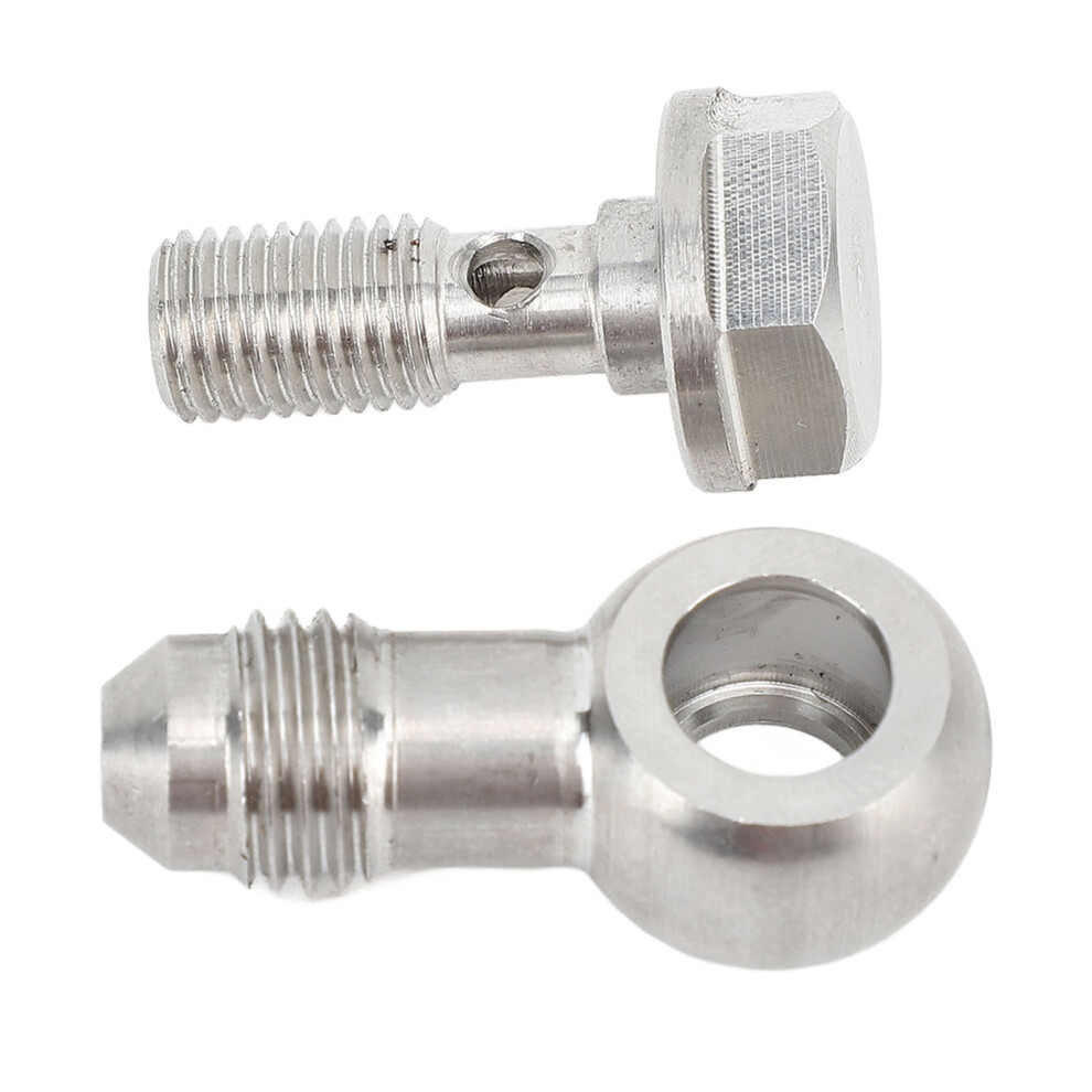 Stainless Steel M8x1.0 to AN4 Banjo Bolt with Washers for High-Pressure Systems-image-OPC-PJB5PCW-NEW