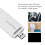 4G USB Tragbares WLAN Mini 10-Benutzer ABS weiß 5