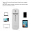 4G USB Tragbares WLAN Mini 10-Benutzer ABS weiß 3