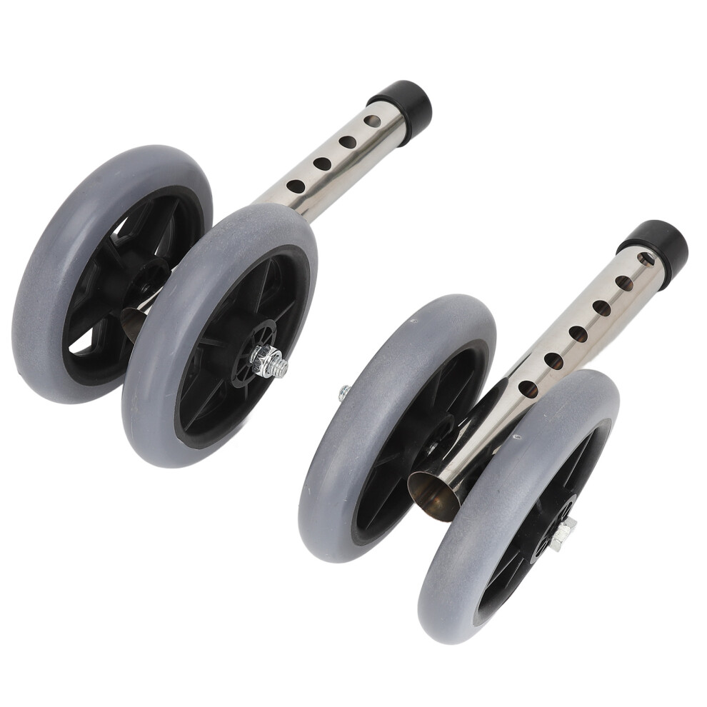 Adjustable 6-Gear Walker Wheel Legs for Smooth Rolling and Stability