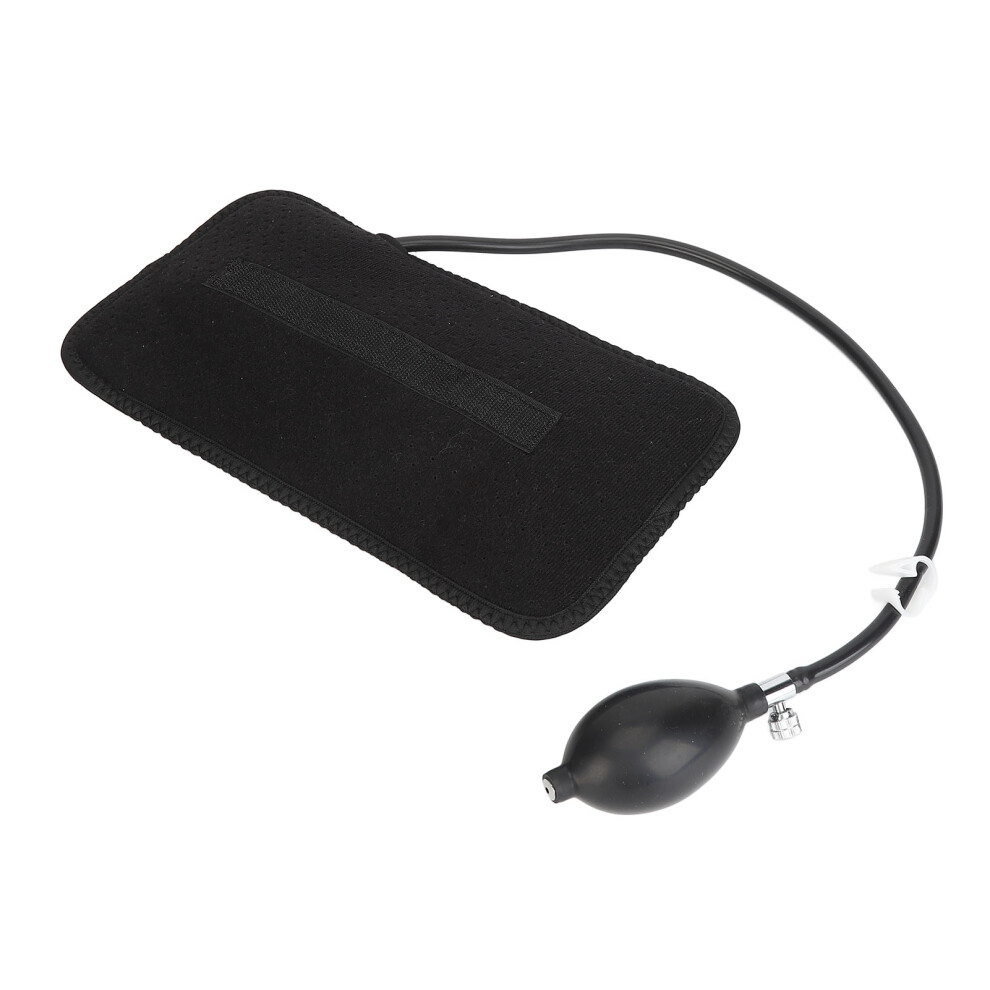 Inflatable Lower Back Support Pillow with Pump for Car Office & Airplane Seats