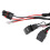 DC12V UTV LED-Kabelbaum 300W 14AWG, 1 Leitung Plug-Play 5