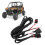 DC12V UTV LED-Kabelbaum 300W 14AWG, 1 Leitung Plug-Play 15