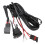 DC12V UTV LED-Kabelbaum 300W 14AWG, 1 Leitung Plug-Play 12