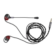 Gaming-Ohrhörer mit Mikrofon, Rot, 1,2 m, 3,5 mm MMCX