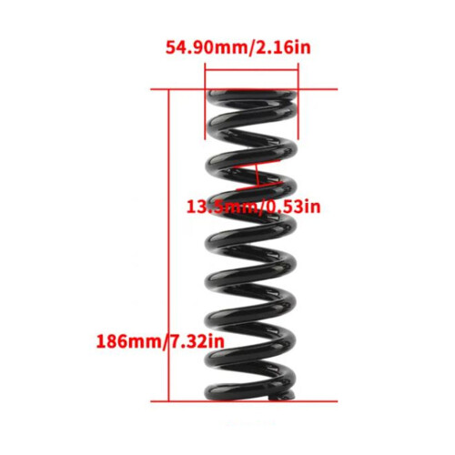 Durable Rear Shock Absorber Spring Black 650lbs for SUR-RON Light Bee X 1