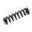 Durable Rear Shock Absorber Spring Black 650lbs for SUR-RON Light Bee X 16